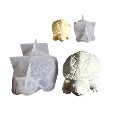 Ljmyy Silikonform-Set mit niedlichen Schildkröten-Figuren, stabile Materialien, ideal zum Basteln und für Heimdekorationen, Projekte, Schildkröten-Ornamente, 2 Stück Ljmyy Silikonform-Set mit niedlichen Schildkröten-Figuren, stabile Materialien, ideal zum Basteln und für Heimdekorationen, Projekte, Schildkröten-Ornamente, 2 Stück von Ljmyy