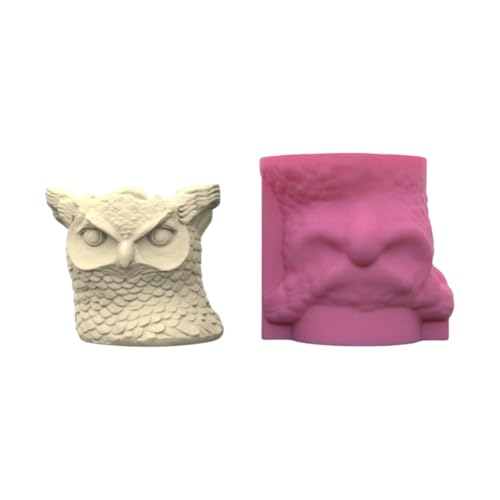 Ljmyy Silikonform für Blumentöpfe, Blumenvasen, Eulen-Form, Silikon-Textur für Übertopf und Harzguss, Basteln, Blumentopf-Form Ljmyy Silikonform für Blumentöpfe, Blumenvasen, Eulen-Form, Silikon-Textur für Übertopf und Harzguss, Basteln, Blumentopf-Form von Ljmyy