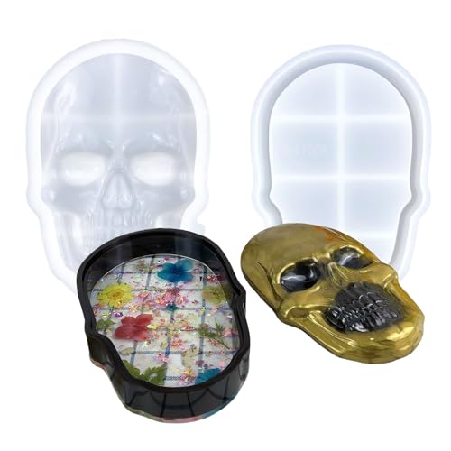 Ljmyy Silikonharz-Aufbewahrungsbox mit Deckel, Epoxidharz-Form für Schmuck und Kerzenhalter, Heimdekoration, Epoxidform von Ljmyy