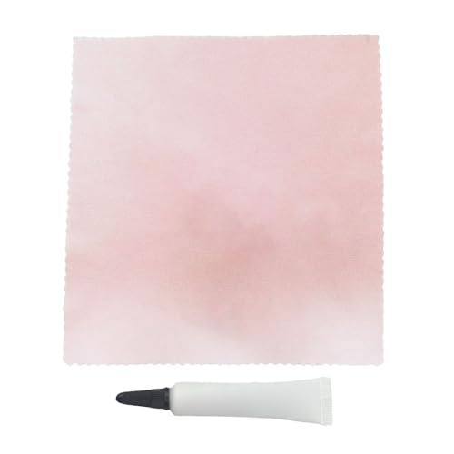 Ljmyy Stabiles Uhrenkristall-Kratzer-Reparatur-Set mit Polierpasten und Tuch für Acryl, Brillen, Bastelbedarf, Uhrenkratzer-Entferner von Ljmyy