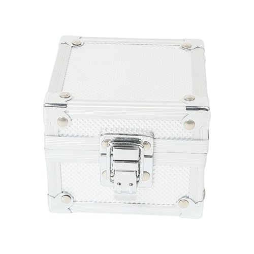 Ljmyy Uhrenbox aus Aluminiumlegierung mit Schnappverschluss, Uhren-Vitrine für Schmuck-Display und Reiseschutz, Uhren- und Schmuck-Display-Boxen Ljmyy Uhrenbox aus Aluminiumlegierung mit Schnappverschluss, Uhren-Vitrine für Schmuck-Display und Reiseschutz, Uhren- und Schmuck-Display-Boxen von Ljmyy