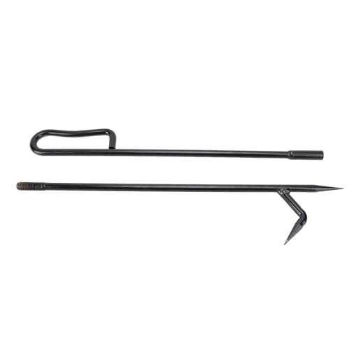 Hochleistungsmodell -Stahl -Kamin Poker Campfire Long Stick Outdoor -Gebrauch von LjwZekyrnt