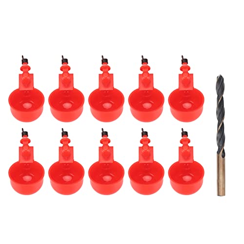 Hühnerwassererbecher Automatische Füllung Wasserer Hühner Wasser Feeder Kit Geflügel Trinkschale Enten Gänse Truthahn von LjwZekyrnt