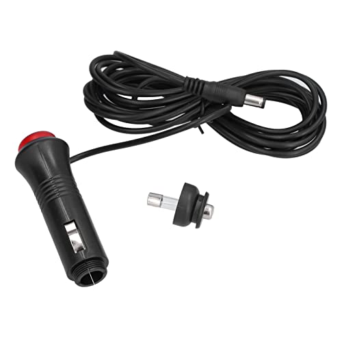 LjwZekyrnt Zigarettenleichterkabeladapter mit Schaltknopfauto -Stromkabel für Bequeme Anschlusskabellänge schwarzer Gleichstromkopf LjwZekyrnt Zigarettenleichterkabeladapter mit Schaltknopfauto -Stromkabel für Bequeme Anschlusskabellänge schwarzer Gleichstromkopf von LjwZekyrnt