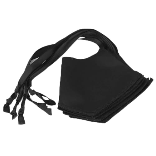 Luftschicht-Mundmuffel für Haustiere, für mittelgroße und große Hunde, Schwarz, 5 Stück Luftschicht-Mundmuffel für Haustiere, für mittelgroße und große Hunde, Schwarz, 5 Stück von LjwZekyrnt