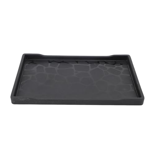 Moderne minimalistische Plastik -Servierschale für Heimküche, vielseitige Organisation und stilvolle Obstplatte [Home Kitchen Reception Room] (Schwarz) von LjwZekyrnt