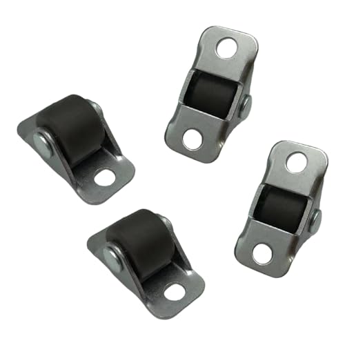 Llazsybz 4 Stück Kleine Gummirollen Set Leise für Einkaufswagen Stuhl Regale Llazsybz 4 Stück Kleine Gummirollen Set Leise für Einkaufswagen Stuhl Regale von Llazsybz