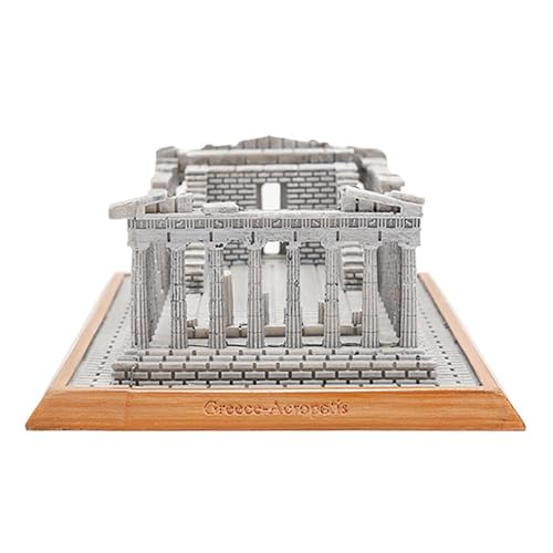 Lllunimon Acropolis Parthenon Statue World Famous Architecture Model, Harz Crafts Ornamente Handwerk Souvenir Dekor Geschenke von Lllunimon