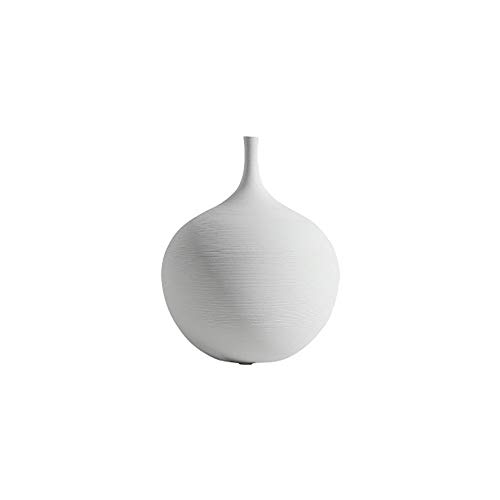 Weiß Schwarz Keramik Vase Set, Modern Minimalist Ornaments Wohnzimmer Wohnkultur Dekoration,A von Lllunimon