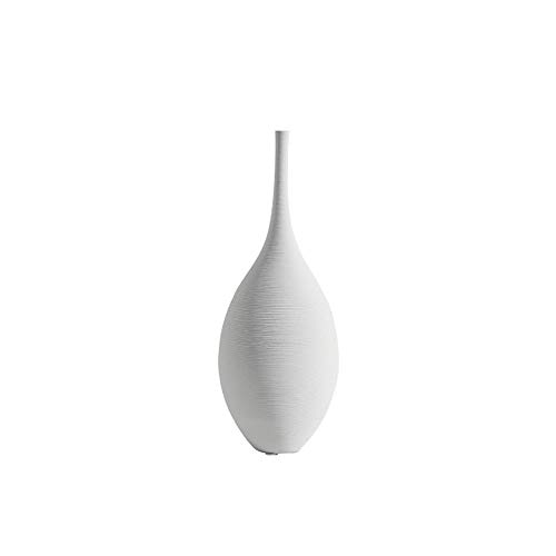 Weiß Schwarz Keramik Vase Set, Modern Minimalist Ornaments Wohnzimmer Wohnkultur Dekoration,B von Lllunimon