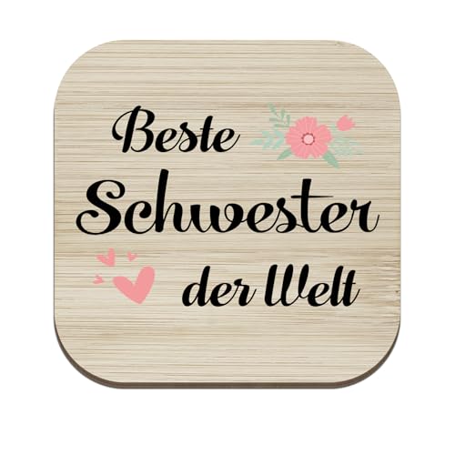 Beste Schwester Geschenk,Sinnvolles Geschenke für Schwester Geburtstag Geschenkideen Geburtstagsgeschenk Untersetzer Holz Lustige Frau Geschenke Beste Schwester Geschenk,Sinnvolles Geschenke für Schwester Geburtstag Geschenkideen Geburtstagsgeschenk Untersetzer Holz Lustige Frau Geschenke von LmashRbaiw