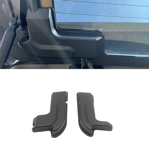 Lmmdhi 2PCS Auto Heckscheiben-Heizdrahtschutz für Jeep Wrangler JL 2018-2023,ABS-Material,Demister-Abdeckung von Lmmdhi