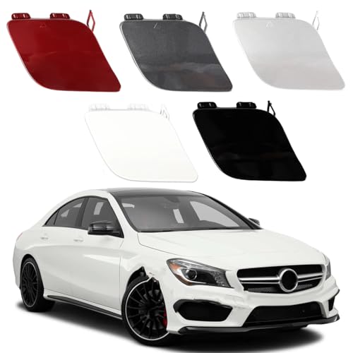 Lmmdhi Vordere Stoßstangen-Abschlepphakenabdeckung für Mercedes CLA W117 AMG C117 2012-2015 A1178851222,vordere Stoßstangen-Anhängerkappe,Gray Right Side von Lmmdhi