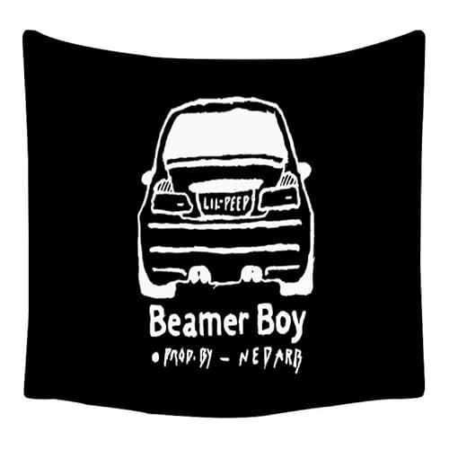 Dunklen stil auto brief wand hintergrund dekorative wandteppich junge schlafzimmer nacht kunst hängen tuch stoff dekoration von Lmovutcom