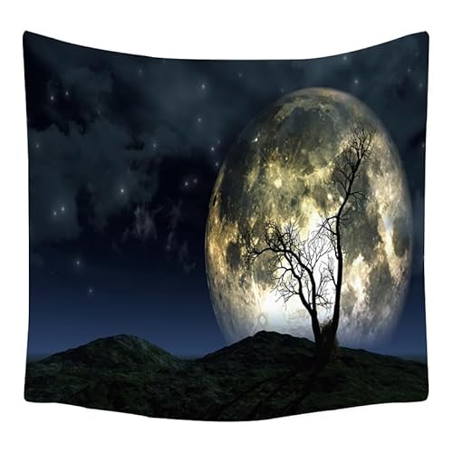 Lmovutcom Nacht Sternenhimmel Mond Baum Zweig Hintergrund Dekoration hängenden Tuch große Wandteppich Stoff Wandteppich Zimmer Sofa Hintergrund Dekoration Lmovutcom Nacht Sternenhimmel Mond Baum Zweig Hintergrund Dekoration hängenden Tuch große Wandteppich Stoff Wandteppich Zimmer Sofa Hintergrund Dekoration von Lmovutcom