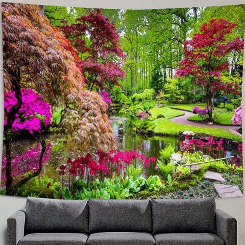 Lmovutcom Natürliche Landschaft Wald Fluss Grasland Wandbehang Tuch Sofa Hintergrund dekorative Wandteppich Wohnzimmer Veranda große Wandbehang Lmovutcom Natürliche Landschaft Wald Fluss Grasland Wandbehang Tuch Sofa Hintergrund dekorative Wandteppich Wohnzimmer Veranda große Wandbehang von Lmovutcom