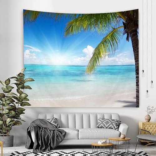 Lmovutcom Seaside Palm Tree Schlafzimmer Nachttisch Großer Wandteppich Stoff Wandteppich Home Decor Hintergrund Hängendes Tuch Lmovutcom Seaside Palm Tree Schlafzimmer Nachttisch Großer Wandteppich Stoff Wandteppich Home Decor Hintergrund Hängendes Tuch von Lmovutcom
