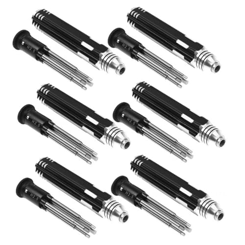 Lnfxkvva 6-in-1-Sechskant-Schraubendreher-Werkzeug-Set, 1,5–3 mm, für ferngesteuertes Hubschrauber-Auto Lnfxkvva 6-in-1-Sechskant-Schraubendreher-Werkzeug-Set, 1,5–3 mm, für ferngesteuertes Hubschrauber-Auto von Lnfxkvva