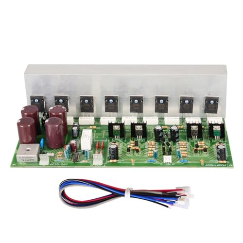 Lnfxkvva AD600W Verstärkerplatine 2SA1943/2SC5200 Audio-Chip 600 W + 600 W 2.0 K HIFI Musikverstärker Board Verstärker Audio Einfache Installation Lnfxkvva AD600W Verstärkerplatine 2SA1943/2SC5200 Audio-Chip 600 W + 600 W 2.0 K HIFI Musikverstärker Board Verstärker Audio Einfache Installation von Lnfxkvva