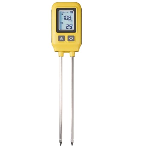 Lnfxkvva Boden N, P, K Temperatursensor Stickstoff Phosphor Kalium Detektor Nährstoff Fruchtbarkeit Messgerät Tester Garten Bauernhof Lnfxkvva Boden N, P, K Temperatursensor Stickstoff Phosphor Kalium Detektor Nährstoff Fruchtbarkeit Messgerät Tester Garten Bauernhof von Lnfxkvva