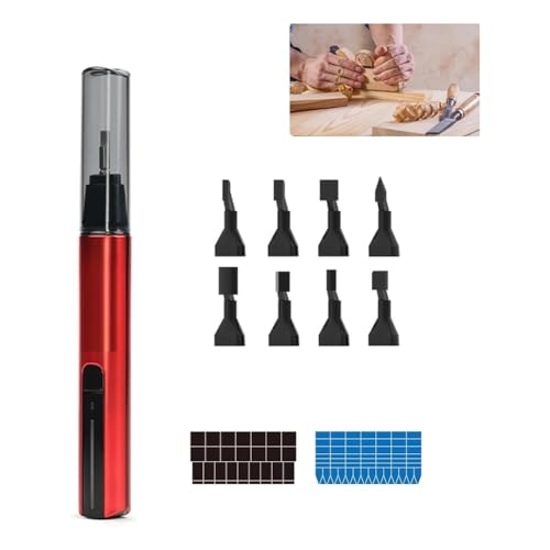 Lnfxkvva Säbel-Detailschleifer, USB-Schnelllade-Schleifstift, mit 8 Schleifköpfen und selbstklebendem Schleifpapier zum Schleifen Lnfxkvva Säbel-Detailschleifer, USB-Schnelllade-Schleifstift, mit 8 Schleifköpfen und selbstklebendem Schleifpapier zum Schleifen von Lnfxkvva