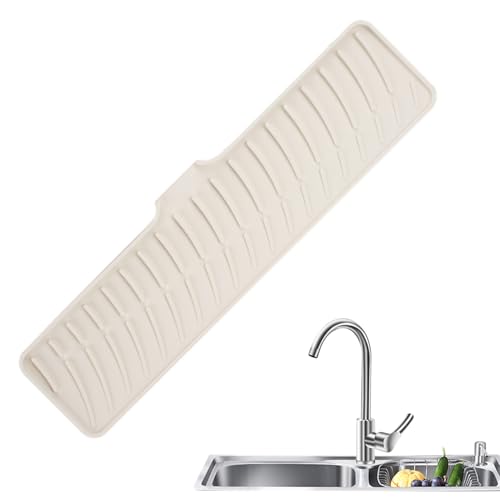 Lnhgh Abtropfmatte aus Gummi, Abtropfmatte aus Silikon,Abtropfpad Silikon mit integrierter Abtropflippe | Spülbecken-Spritzschutz, Matte für Kaffeemaschine und Heißluftfritteuse Lnhgh Abtropfmatte aus Gummi, Abtropfmatte aus Silikon,Abtropfpad Silikon mit integrierter Abtropflippe | Spülbecken-Spritzschutz, Matte für Kaffeemaschine und Heißluftfritteuse von Lnhgh