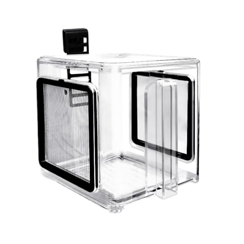 Lnhgh Aquarium Zuchtbox - Acryl-Isolationsbox für Aquarien | Acrylic Laichbox Inkubator für Süß- und Meerwasser Brutbecken mit Trennwand von Lnhgh