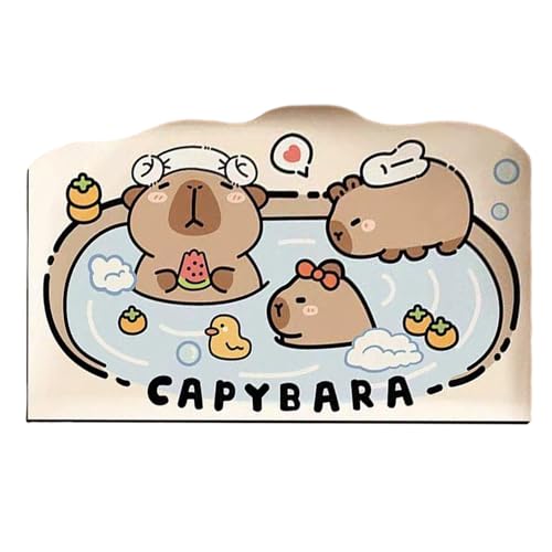 Lnhgh Badezimmer Teppich Süß | Capybara Design Niedliche Badematte,Kieselerde Teppich Schnelltrocknend Weich Duschzubehör Für Badezimmer Dusche WC Lnhgh Badezimmer Teppich Süß | Capybara Design Niedliche Badematte,Kieselerde Teppich Schnelltrocknend Weich Duschzubehör Für Badezimmer Dusche WC von Lnhgh