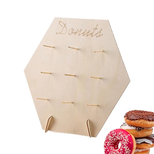 Lnhgh Donut Halter Ständer Party,9-Fach Halterung aus Holz | Wiederverwendbarer Donut Ständer Für Catering Geburtstag Cafe Party,Hochzeit Buffet Tafel Lnhgh Donut Halter Ständer Party,9-Fach Halterung aus Holz | Wiederverwendbarer Donut Ständer Für Catering Geburtstag Cafe Party,Hochzeit Buffet Tafel von Lnhgh