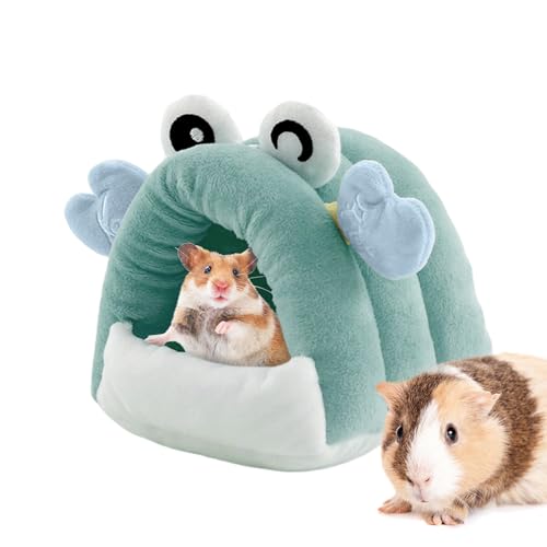 Lnhgh Hamsterhaus - Niedliches Kleintierbehausung Versteckhütte,Krebsförmiges Häuschen Für Hamster, Mäuse, Kaninchen & Chinchillas In Tierzimmer & Spielbereichen von Lnhgh