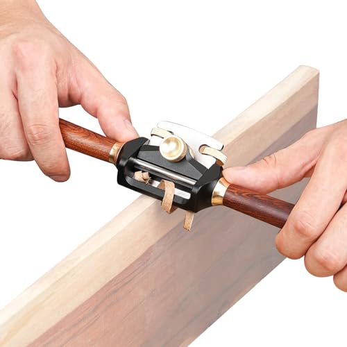 Lnhgh Hobel Holzwerken - Ergonomischer Holz-Hobel Handwerkzeug - Glätten Kantenbearbeitung Maserungsbearbeitung Werkzeuge für Handwerk Tischlerei Möbelbau Heimwerkerprojekte von Lnhgh