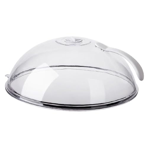 Lnhgh Mikrowellen Abdeckung Für Lebensmittel, Klare Mikrowelle Splash Guard Herd Deckel Mit Griff, Mikrowellenhaube, Spritzschutz, Küchenhelfer &Zubehör von Lnhgh