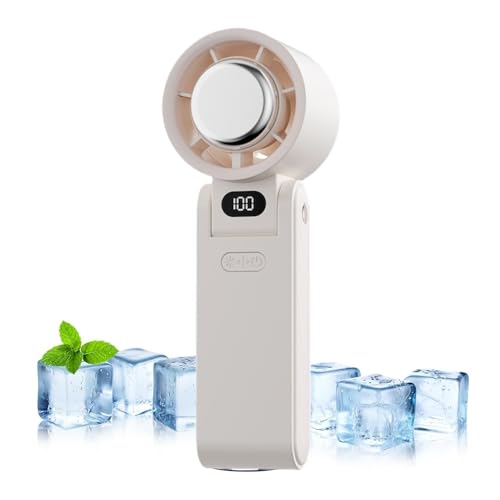 Lnhgh Tragbarer Ventilator Wiederaufladbar,Kompakter Mini Ventilator Tragbar - Luftkühler Mit LED-Display Leiser Betrieb 100 Geschwindigkeitsstufen 180° Schwenkbar 3600mAh Akku Für Outdoor Zuhause Lnhgh Tragbarer Ventilator Wiederaufladbar,Kompakter Mini Ventilator Tragbar - Luftkühler Mit LED-Display Leiser Betrieb 100 Geschwindigkeitsstufen 180° Schwenkbar 3600mAh Akku Für Outdoor Zuhause von Lnhgh
