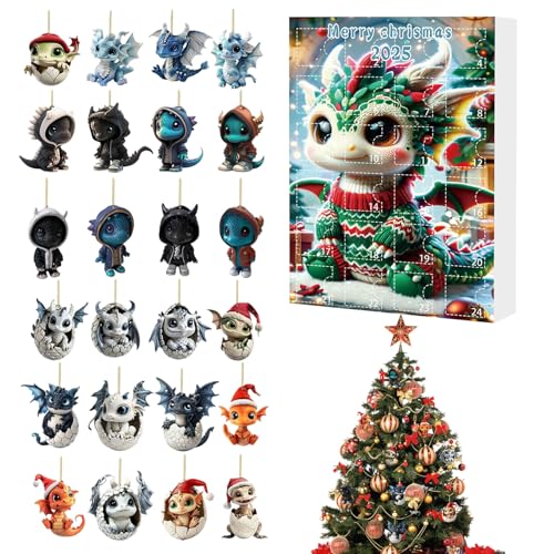 Lnhgh Weihnachtsschmuck Adventskalender - Countdown Kalender Mit 24 Anhängern - Akryl Sammlerstück Für Wohnzimmer Fenster Wand Baum Lnhgh Weihnachtsschmuck Adventskalender - Countdown Kalender Mit 24 Anhängern - Akryl Sammlerstück Für Wohnzimmer Fenster Wand Baum von Lnhgh