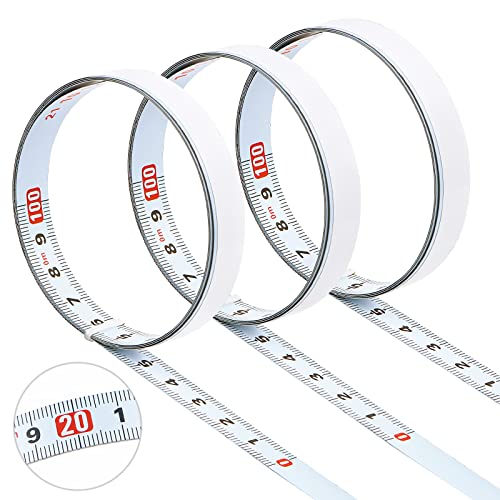3 Stück Selbstklebendes Maßband, Metrisches Maßband zum Aufkleben, Massband Selbstklebend 1m Band Rollbandmaß Stahllineal Maßbandmaß Maßband Selbstklebend Metrisches Maßband von links nach rechts 3 Stück Selbstklebendes Maßband, Metrisches Maßband zum Aufkleben, Massband Selbstklebend 1m Band Rollbandmaß Stahllineal Maßbandmaß Maßband Selbstklebend Metrisches Maßband von links nach rechts von Lnjya