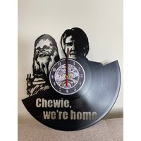 Vinyl Cutout Dekor - Movie Night Film Inspirierte Wanddekoration Trendy Wanduhr Thema Kinderzimmer von LnkGift