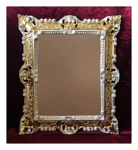 Lnxp BILDERRAHMEN ANTIK BAROCK in der Farbe: Gold/Weiß Dualcolor 44x38 cm RECHTECKIG REPRO Bilder für 29x22 cm oder 22x29 cm BAROCKRAHMEN 5R BILDER 48R Lnxp BILDERRAHMEN ANTIK BAROCK in der Farbe: Gold/Weiß Dualcolor 44x38 cm RECHTECKIG REPRO Bilder für 29x22 cm oder 22x29 cm BAROCKRAHMEN 5R BILDER 48R von Lnxp