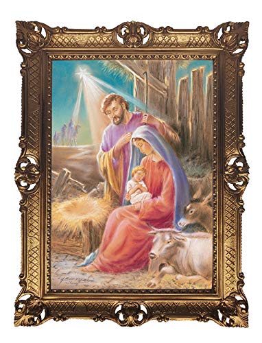 Lnxp Wunderschönes Gemälde 70x90 cm Künstler; C. Parisi *La Sacra Famiglia * Bild Bilder Barock Rahmen Antik 58B von Lnxp