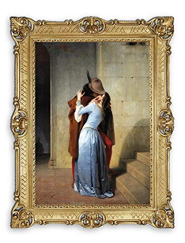 Lnxp Wunderschönes Gemälde 70x90 cm Künstler F. Hayez *Der Kuss - Il bacio * Bild Bilder Barock Rahmen Antik Repro hochwertige Kunstreproduktion 58B Lnxp Wunderschönes Gemälde 70x90 cm Künstler F. Hayez *Der Kuss - Il bacio * Bild Bilder Barock Rahmen Antik Repro hochwertige Kunstreproduktion 58B von Lnxp