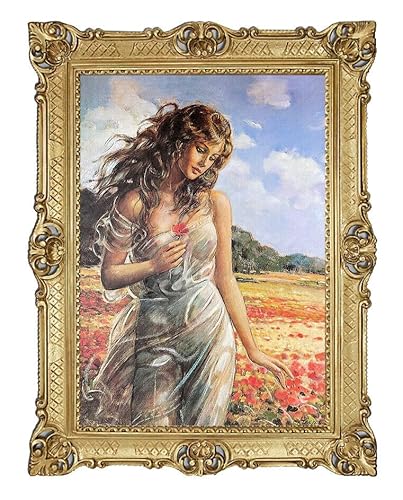 Lnxp Wunderschönes Gemälde 90x70 cm 'Nackt am Ufer' - Künstler Crespi - Barock Rahmen - Repro Renaissance - Hochwertige Kunstreproduktion 58B - Wandbild im Wohnzimmer Lnxp Wunderschönes Gemälde 90x70 cm 'Nackt am Ufer' - Künstler Crespi - Barock Rahmen - Repro Renaissance - Hochwertige Kunstreproduktion 58B - Wandbild im Wohnzimmer von Lnxp
