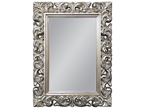 Lnxp XXL Wandspiegel ANTIK Rokoko 120 x 90 cm Barock in Silber Florenza UVP 899€ Spiegel Woe Lnxp XXL Wandspiegel ANTIK Rokoko 120 x 90 cm Barock in Silber Florenza UVP 899€ Spiegel Woe von Lnxp