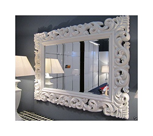 Lnxp XXL Wandspiegel ANTIK Rokoko 120x90 cm Barock WEIß Florenza UVP 899€ Spiegel Neu Woe Lnxp XXL Wandspiegel ANTIK Rokoko 120x90 cm Barock WEIß Florenza UVP 899€ Spiegel Neu Woe von Lnxp