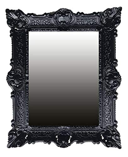 Lnxp WANDSPIEGEL 56X46 cm BAROCKSPIEGEL Spiegel IN SCHWARZ Renaissance OPULENTER PRACHTVOLLER Nostalgie ANTIK BAROCK REPRO BAROCKSTIL 50SP VERFÜGBAR ab dem 07.07.2024 von Lnxp