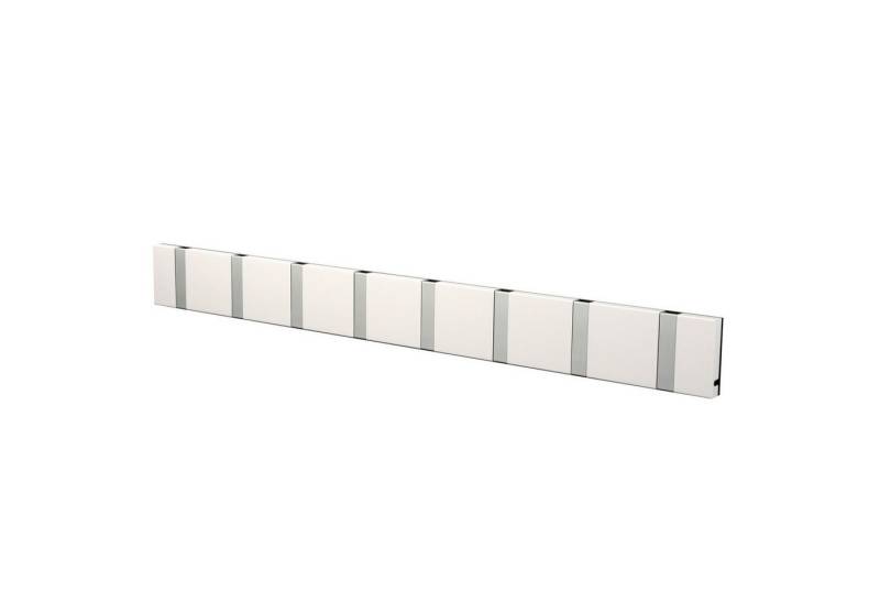 LoCa Garderobe Garderobe Knax 8 weiß (Haken klappbar Alu) von LoCa