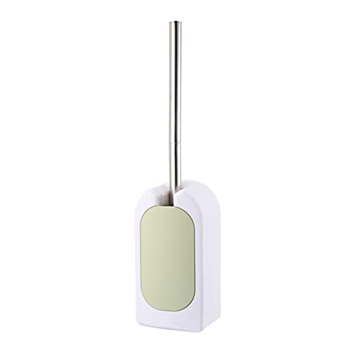LORIER Toilettenbürstenhalter WC Reinigungsbürstenhalter Wandmontierter Toilettenbürste Klobürste (Color : Green) von LoRier