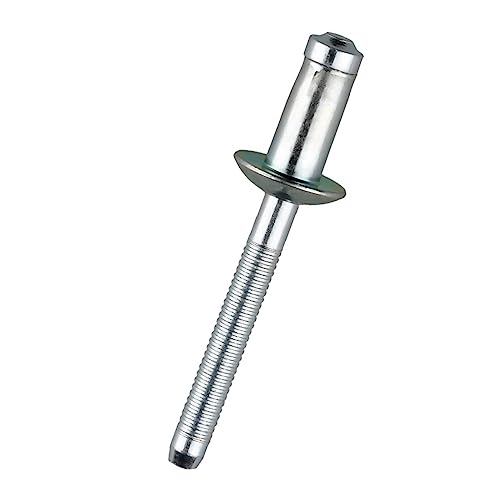 LoRier 30/50 Stück 6,4 mm 7,8 mm hochfeste Blindnieten aus Kohlenstoffstahl for strukturelle Verbindungselemente (Color : 6.4X9.5mm, Size : 50Pcs) von LoRier