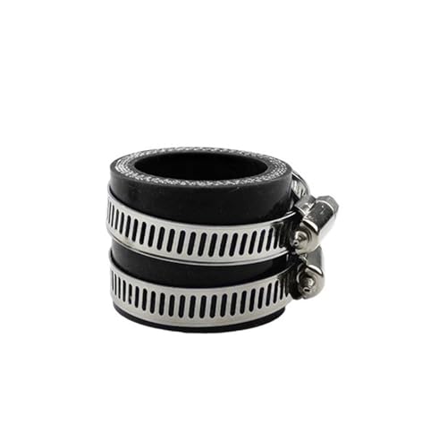 LoRier Motorrad Vergaser Adapter Einlass Ansaugrohr Gummi 35mm 40mm Passend for OKO KOSO PWK Motocross Lufteinlasssystem (Color : Black 40mm) von LoRier