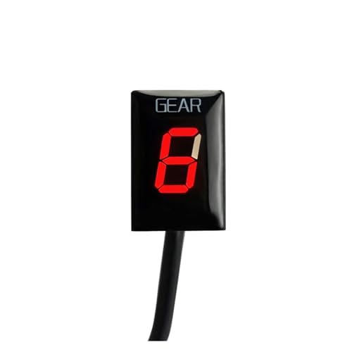 LoRier for GSF1250 Bandit GSF1250S GSF1250SA GSF1250N GSF 1250 S SA Bandit 2007 2008 2009 Motorradzubehör Ganganzeige (Color : rot) von LoRier