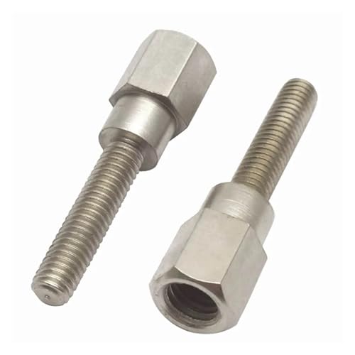 Motorrad-Roller-Rückspiegel-Adapter M8 8 mm bis 6 mm M6 männlich weiblich Rechtsgewinde verlängern und erhöhen Schrauben von LoRier