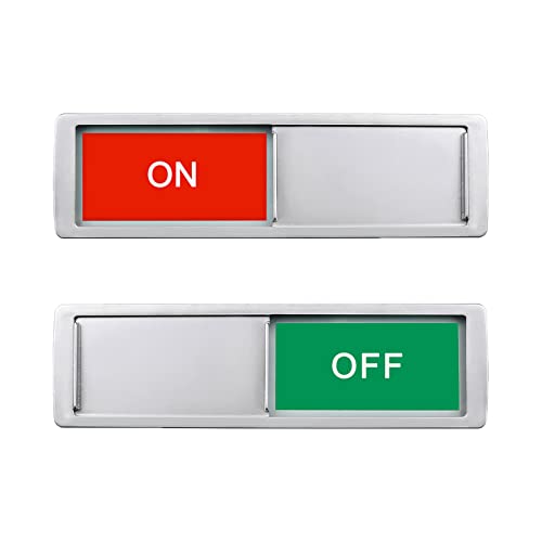 "On Off"-Schild, ideales Schild für Alarm, Zuhause, Badezimmer, Büro, Toilette, Konferenzen, Hotels, Krankenhaus, Schieberschilder, Indikator zeigt an, ob ein- oder ausgeschaltet ist, kratzfester, "On Off"-Schild, ideales Schild für Alarm, Zuhause, Badezimmer, Büro, Toilette, Konferenzen, Hotels, Krankenhaus, Schieberschilder, Indikator zeigt an, ob ein- oder ausgeschaltet ist, kratzfester, von LoYinLo